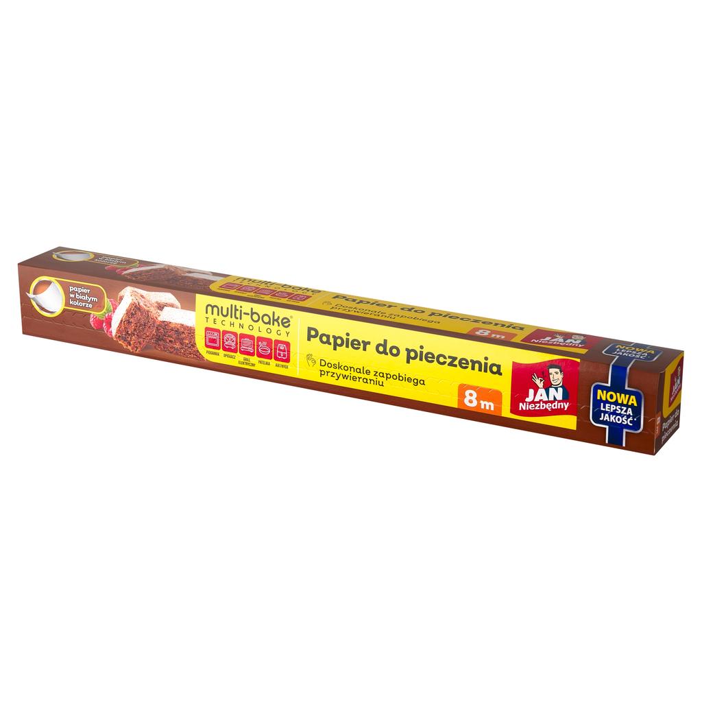 Jan Niezbędny MultiBake Baking Paper for Oven, 8m, 1 Piece