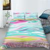 Marble 3D Digital Printing Quilt Cover Pillowcase Two Three Piece Set Polyester