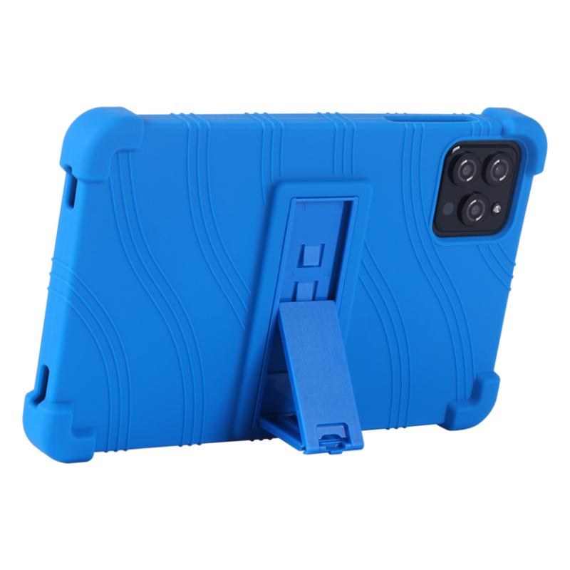 For VASOUN Model TAB 8 inch Kickstand Coat Shockproof Cover Tablet Case Soft Silicon Stand Protective Shell