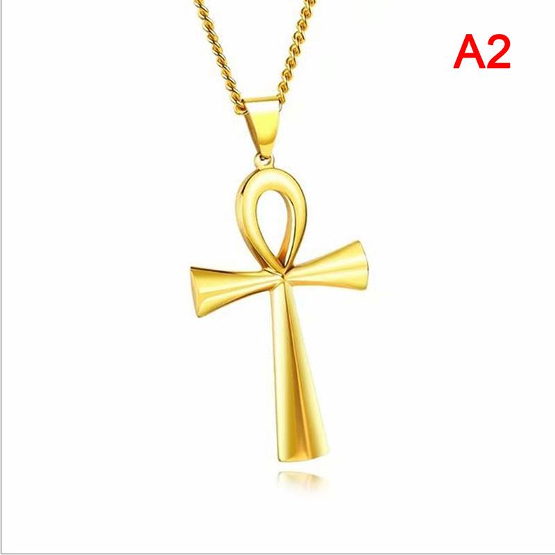 Pendant Egyptian Ankh Crucifix Necklaces Pendants Jewelry Gifts Chains