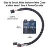 9Pin USB Splitter 1 To 4 - Motherboard USB Expander Adapter (9-Pin Interface)