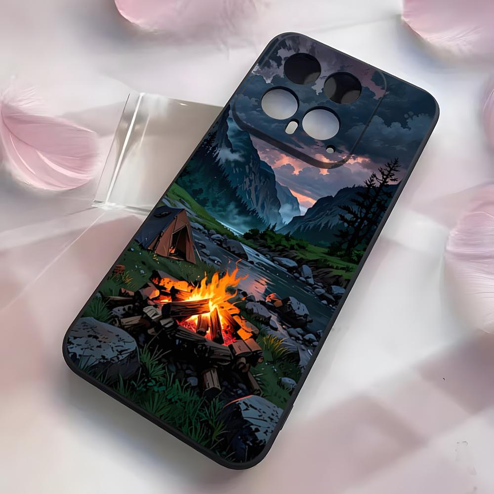 

Nature Outdoor Camping Phone Case For Xiaomi 15 14 13 12 11 T Lite Ultra Redmi Note 14 13 12 Pro ProPlus 12 10 C 5G Cover Redmi Note 14 5G