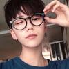 fashion New transparent point Plain glasses PC plain glass spectacles vintage eyeglass round frame glasses