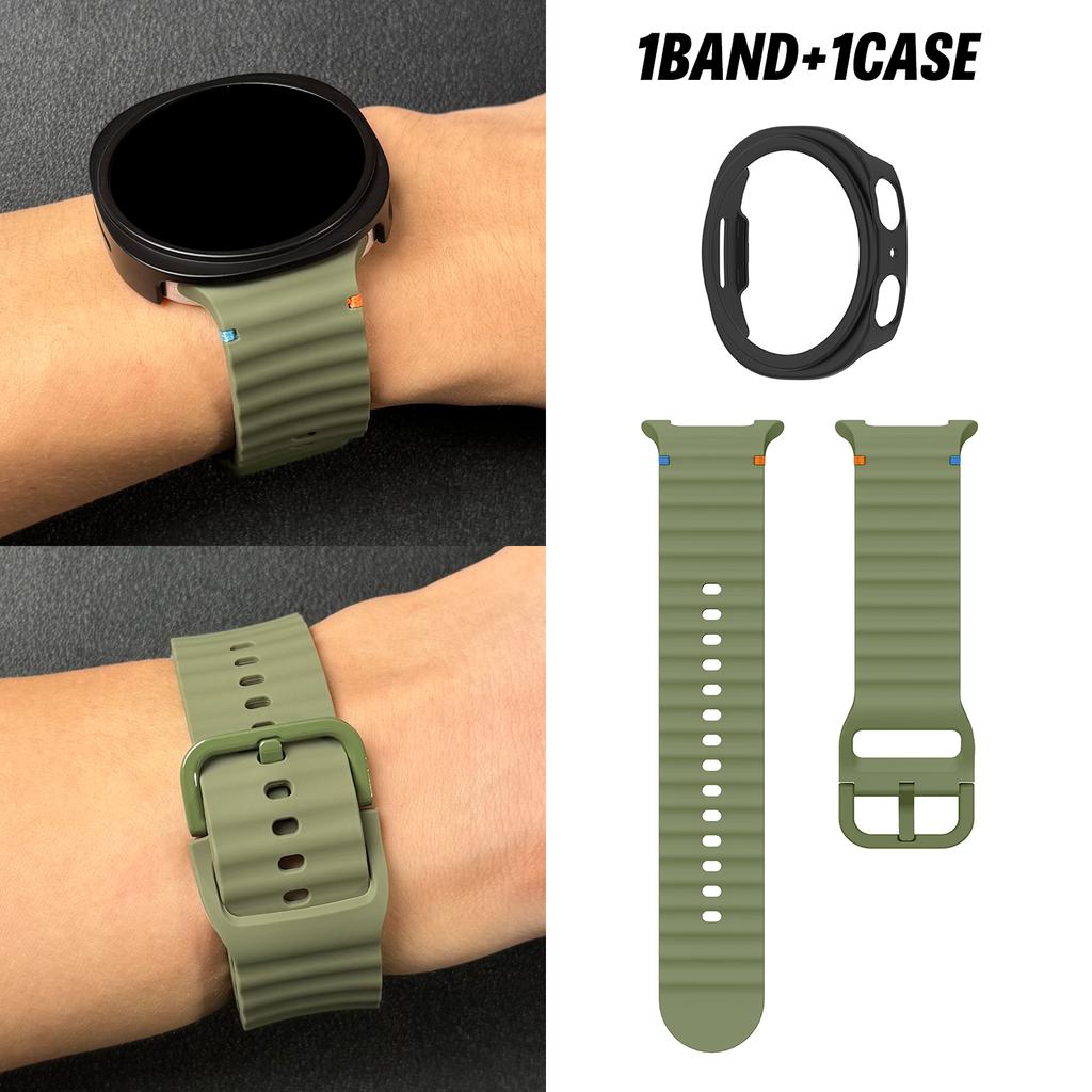40/44/46mm Watch Strap for Samsung Watch 8/Watch 8 Classic Anti-Collision Protection Seamless Fit Breathable and Sports Strap