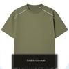 Yalou Men's Striped Breathable Summer T-Shirt