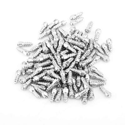 Elerose 100PCS 12mm Snow Anti Skid Tire Stud Screw Tire Spike Tire Car/Truck/ATV