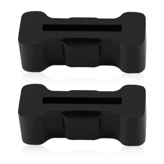 Pair Tailgate Rubber Latch Bumpers Fits for 1994-2004 Chevrolet S10 GMC Sonoma