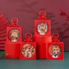 The New Year Decorations Portable Lantern Street Furnishing Articles of Chinese New Year Spring Festival Gift Box