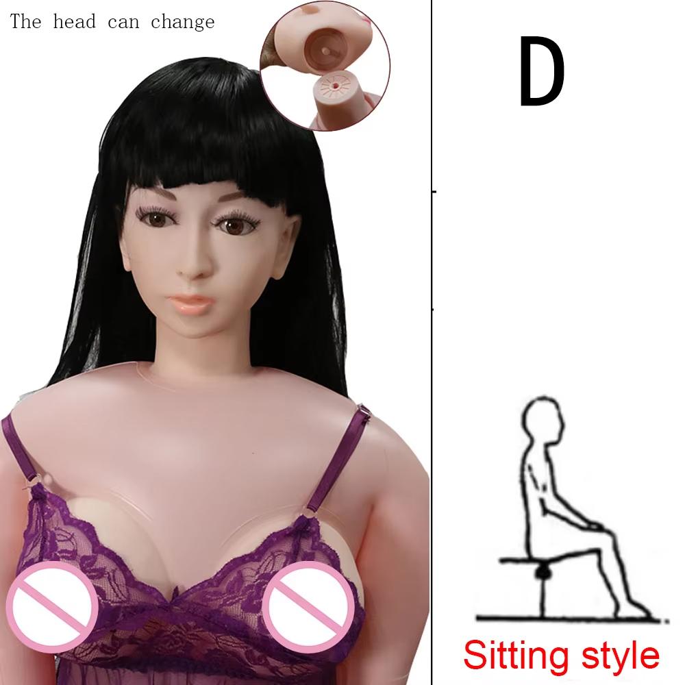 Sexpuppe für Männer Silikon Sexpuppe Sexy Großer Hintern Große Brust Sexspielzeug für Männer Masturbator Echtes Gefühl Erwachsenenprodukte