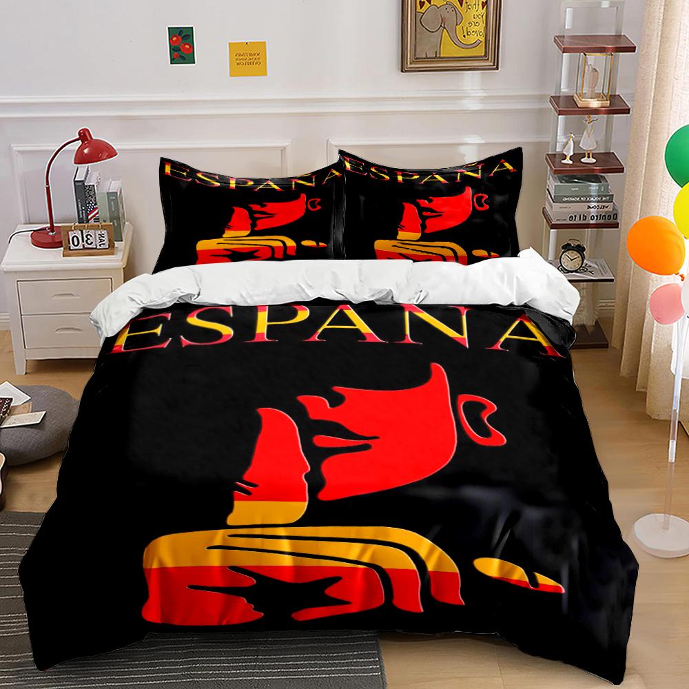 España Bullfighter Bedding Set Bedding Duvet Cover Set Duvet Cover Pillowcases Home Decor (1 * Duvet Cover 2 * Pillowcases, without duvet insert)