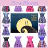 The Nightmare Before Christmas Sally Dress Costume For Kids Soft Material And Perfect For Parties
