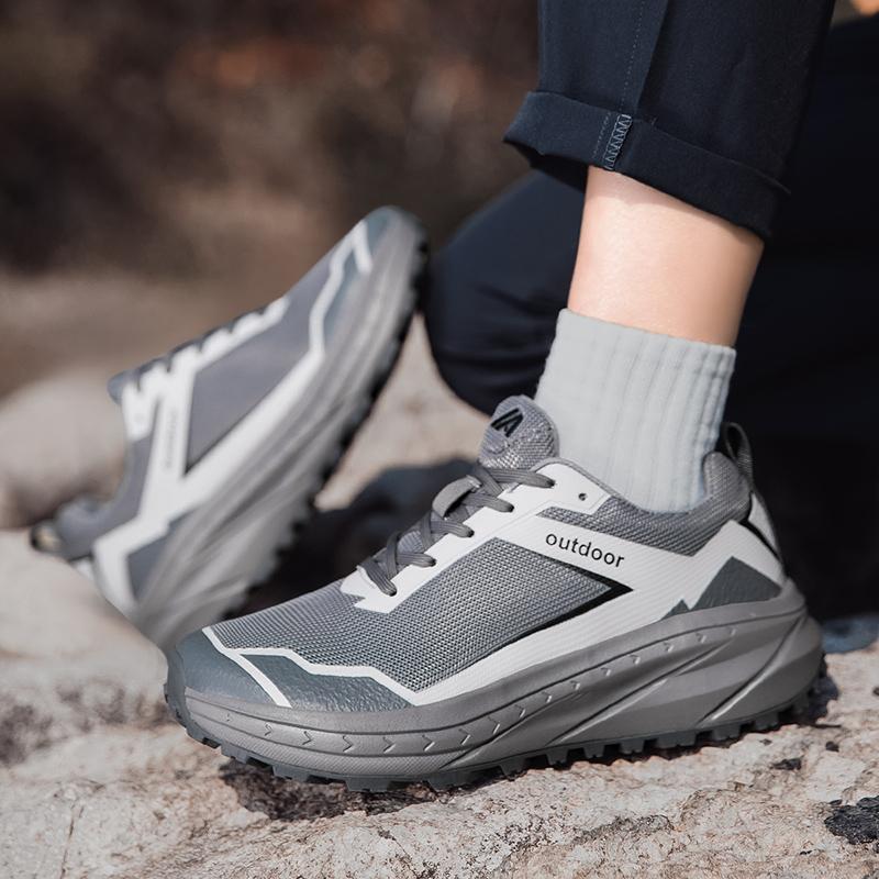 Fashion Men's Running Shoes Outdoor Sports Climbing Fitness Hiking Plus Size 48 Absorption Wear-resistant Anti-slip Casual Sports Shoes