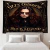 Ozzy Metal Legend Tapestry, Unique Design Tapestry, Wall Decor for Bedroom,Livingroom, Playroom,Heartwarming Fan Holiday Gifts
