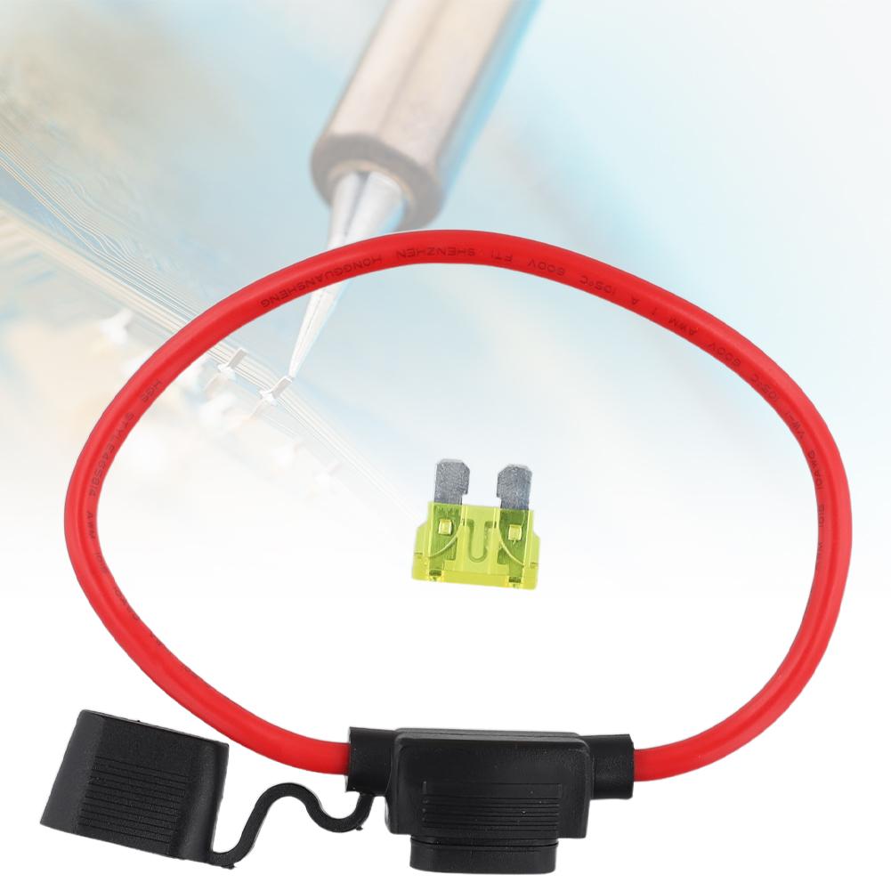 Auto Fuse Holder with 5/20/30/40/50 A ATC Blade Fuses Car Blade Fuse for Car Truck Automotive Marine Industrial and RV