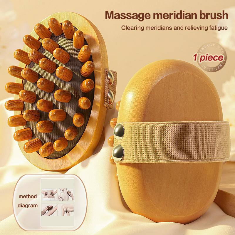 

Антицелюлітна подушка для тіла Меридіанна щітка Багатофункціональна дерев’яна спа повітряна подушка Масажна гребінець для волосся Масажна щітка для шкіри голови жовтий