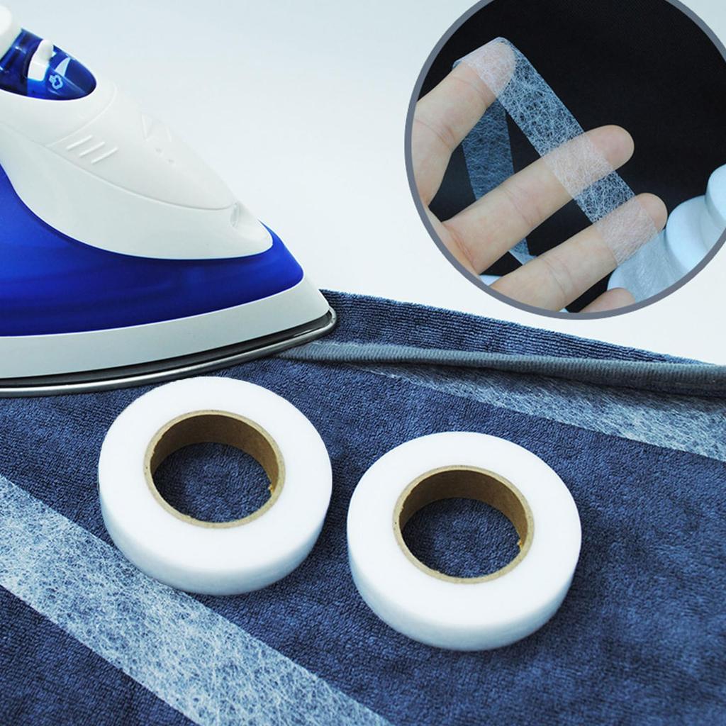 Double Sided Fabric Tape,Double Sided Adhesive Cloth Tape | Breathable Patch Backing Adhesive Iron