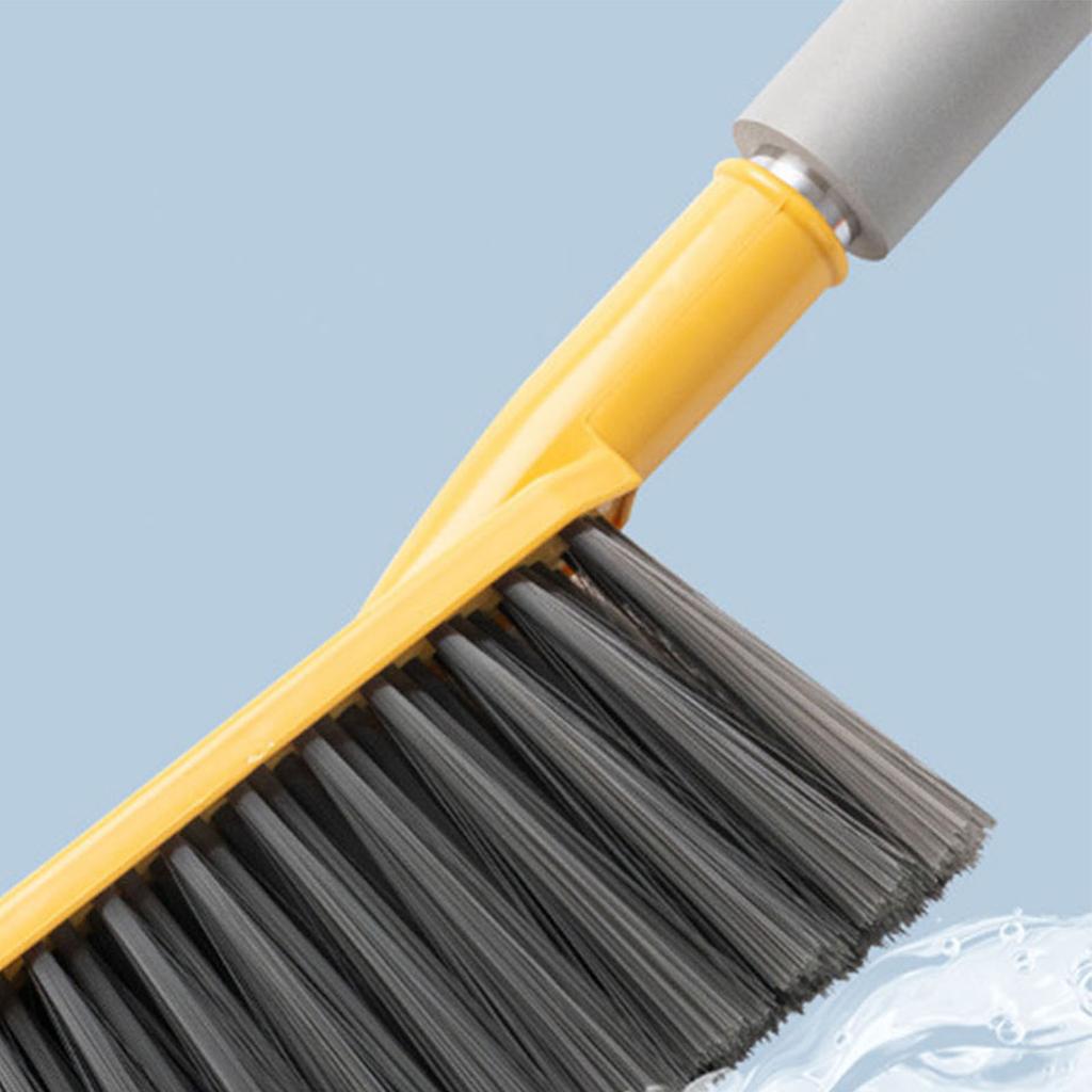 Bed Sweeping Brush Soft Bristle Gentle Sofa Brush with Long Handle Hand Broom Dusting Brush for