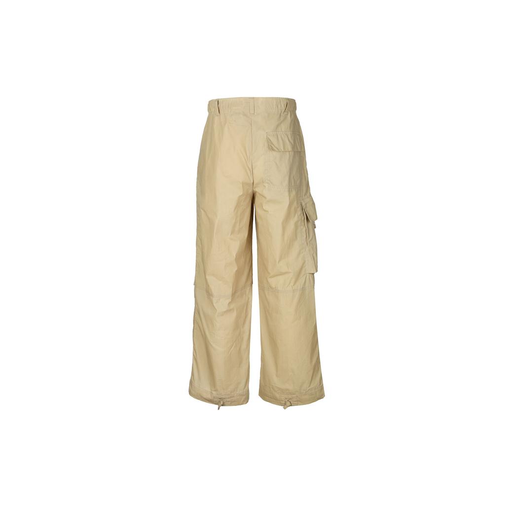 Nike Solid Color Zip Multi-Pocket Casual Cargo Pants Men Bottoms Khaki FN2615-247