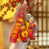 Cartoon Horse Keychain Rotating Pony Doll Zodiac Pony Bag Hanging  Year of The Horse