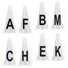8 Pieces Dressage Cones Stable Sturdy Events Equipment,Sports Easy to Set up Comprehensive