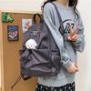 Schoolbag Korean Niche Star Schoolbag Female Leisure College Wind Backpack Male High School Student Light Travel Backpack Ins