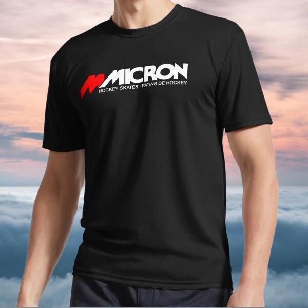 New Shirt Micron Retro Ice Hockey Logo TEE T-Shirt Funny Size S to 5XL S