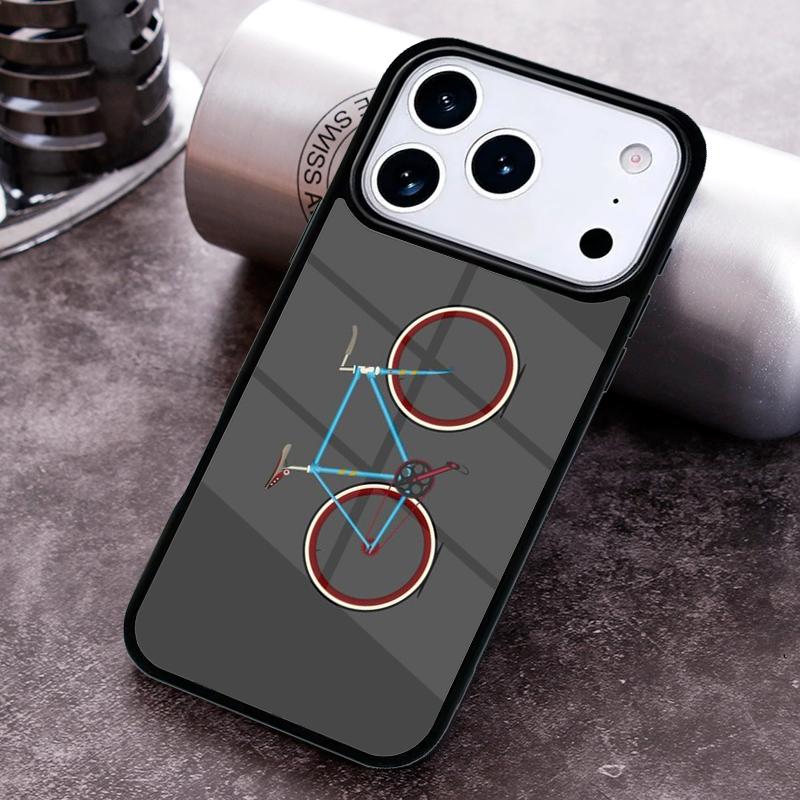 

Чехол для телефона в стиле хипстер на велосипед для iPhone 17 16 15 Pro Max Air 14 13 12 11 Plus Ударопрочный чехол iPhone 15