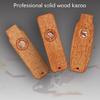 Professional Light weight Portable Kazoo Portable Musical Instrument Wood Kazoo Ukulele Guitar Partner for Kids Beginner