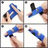 1Pcs Finger Fixation Strap Aluminium Finger Splint Fracture Protection Brace Corrector Support With Fixed Tape Bandage