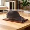 Clear Acrylic Hat Display Box for Baseball Caps and Bucket Hats Transparents Baseball Cap Presentation Box