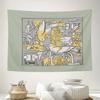 Bohemian Wall Tapestry Nature Forest Tree Tapestry Vintage Home Decor Room Hanging Large Wall Art Living Room Bedroom Aesthetic