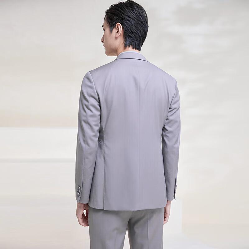 Baoxiniao Men's Slim Fit Wool Blend Suit Jacket EBB231705U