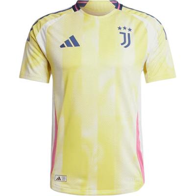 Juventus SS24 Moda Logo Sudadera Manga Corta Camiseta de Fútbol Hombre Tops Amarillo Blanco JH1362