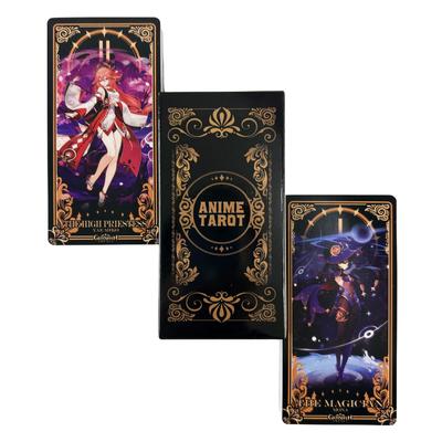 Nuevo Juego de Cartas de Tarot Anime Para Principiantes Fate Visions Edición Adivinación Mazo de Cartas de Oráculo