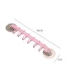 Organizer Haak Plastic Badkamer Zuignap Vacuüm Frame Handdoek Dubbel Verstelbaar Muur Gereedschap Planken Flexibel Kast Houder Hanger