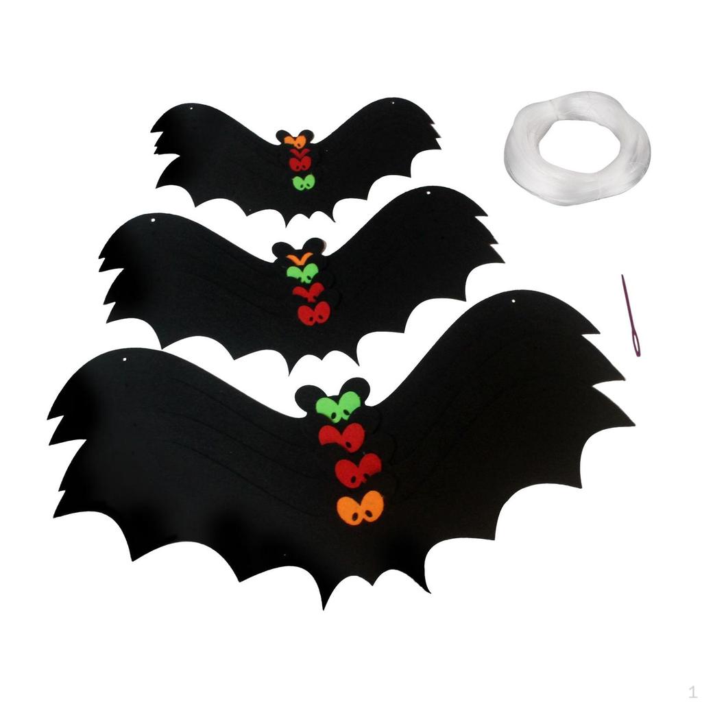 12 Pieces Halloween Hanging Decoration Garland Banner for Eve Party Supplies