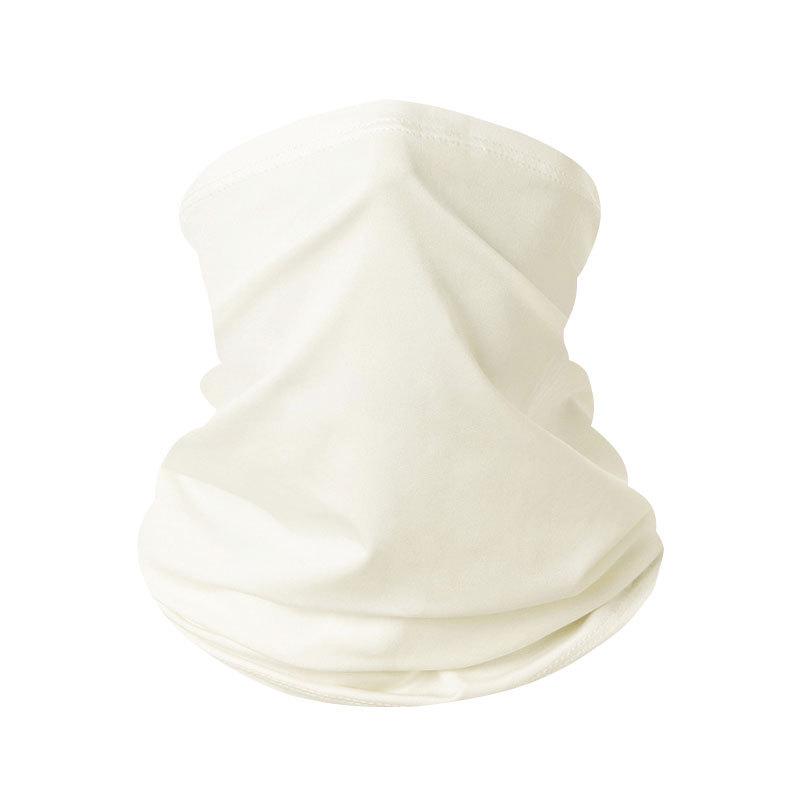 Summer Outdoor Cycling Milk Silk Face Mask: Sun Protection Neck Gaiter, Multifunctional Headscarf, Neck Warmer