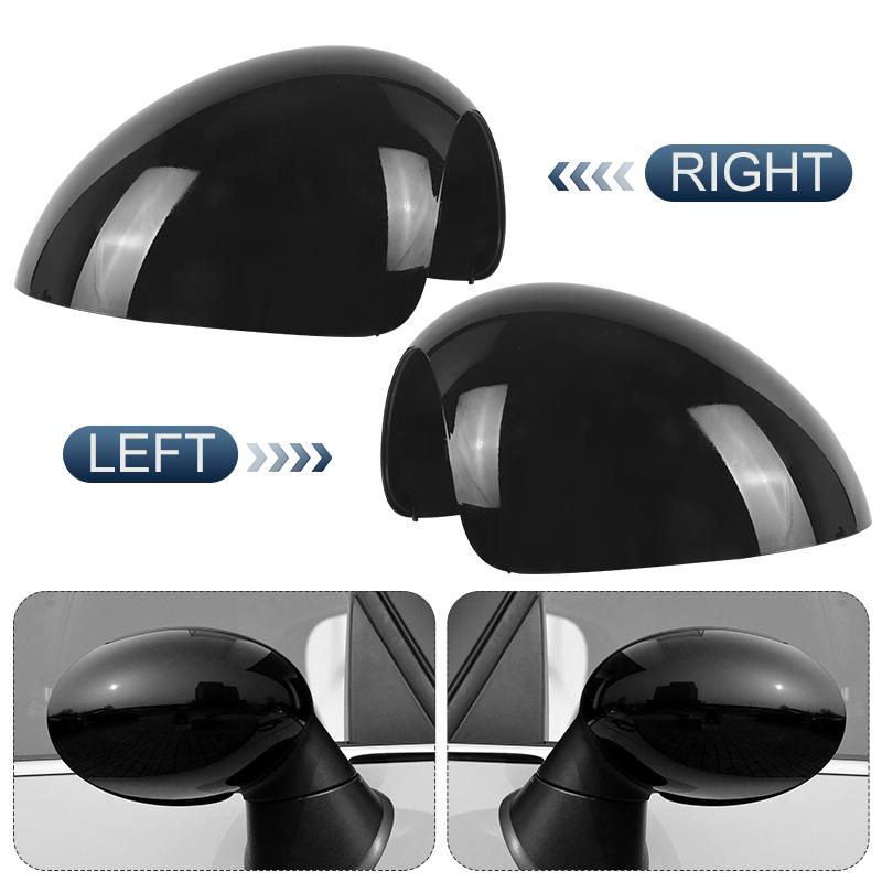 Manual Folding Side Mirror Cover Cap Left Right For Mini Cooper R55 R56 R57 R58 R59 R60 R61 2007-13 51162754913 51162754914