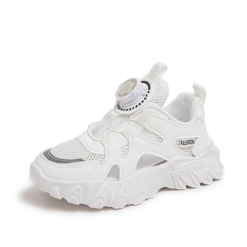 

Дитяче протиковзке, зносостійке, дихаюче, модне взуття для спорту та відпочинку на свіжому повітрі, дитяче взуття, татове взуття, кросівки для бігу 37 білий/бежевий