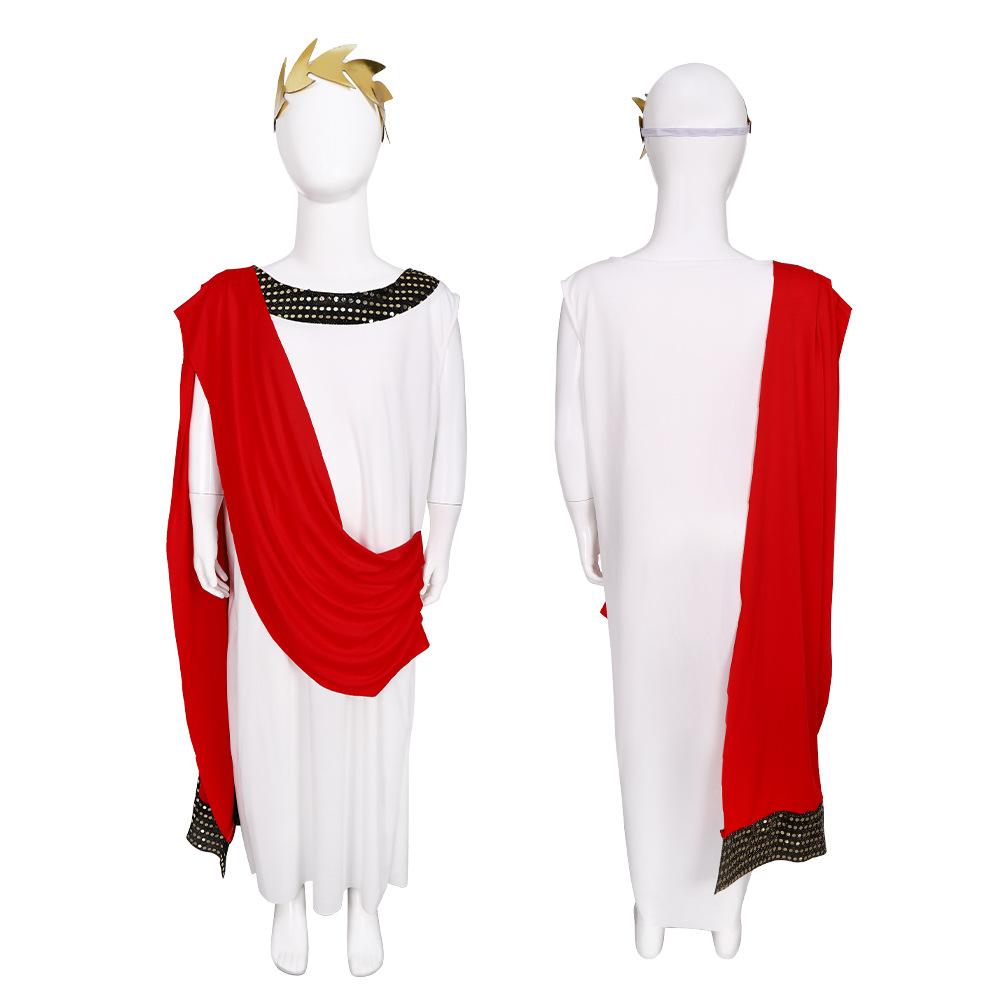 

Ancient Kids Greece Polyester Cosplay Set Halloween Masquerade Theme Performance Women