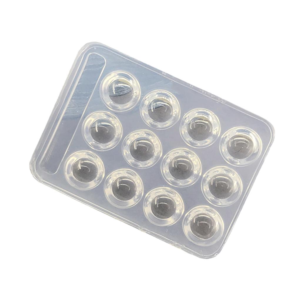 Food Grade Silicone Color Mixing Palette Reusable Portable Hygienic Storage For Nail Art Makeup And Painting