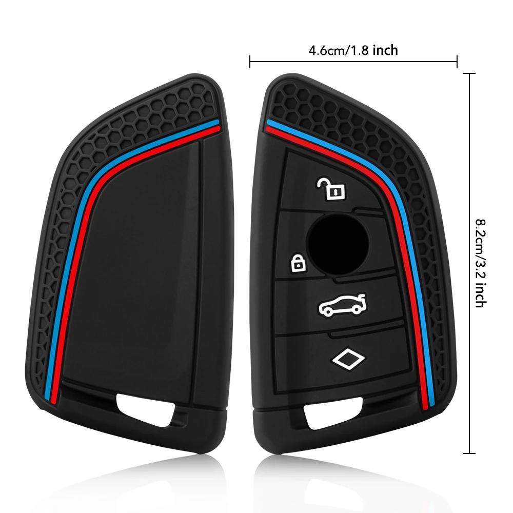 Autoschlüsselhülle für BMW X1 X3 X4 X5 F15 X6 F16 G30 7er G11 F48 F39 520 525 f30 118i 218i 320i Autoinnenzubehör