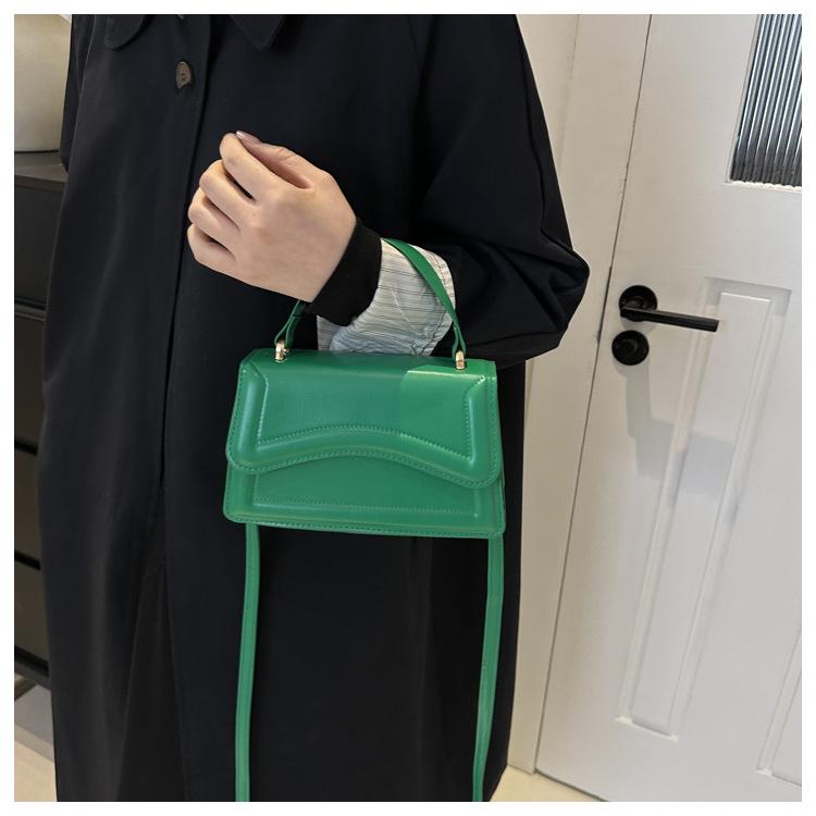 PU Leather Handbag Purse Women's Bag Solid Color Shoulder Crossbody Bags Lady Messenger Small Tote for Women Girls