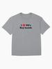 Westlife I Love 90's Boy Bands Black Red Oversized T-Shirt