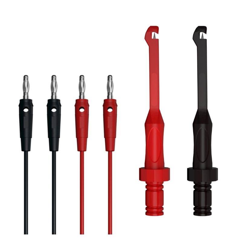 Automotive Circuit Tester Clip Safety Test Clip Insulation Test Clip Quick Piercing Hook Multimeter Hook Test Clip