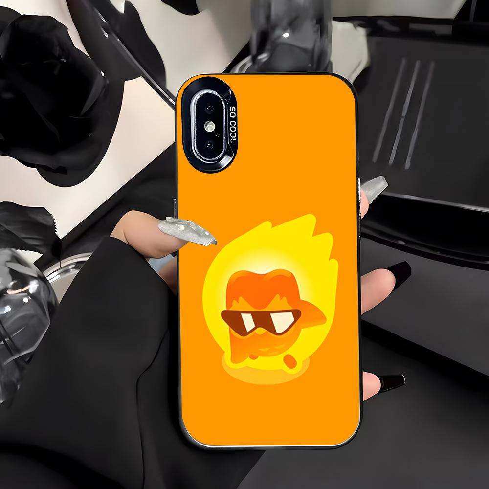 

Duolingo Owl Phone Case For IPhone 17 Air 16 E 15 14 Plus 13 12 11 Pro Max Colored Silver Cover iPhone 12