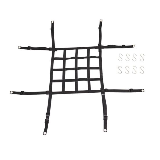 

Регулируемая высота подъемного держателя для цветочного горшка вентилируемый дизайн подвесная сетка для высоких цветочных горшков 40*40cm чёрный