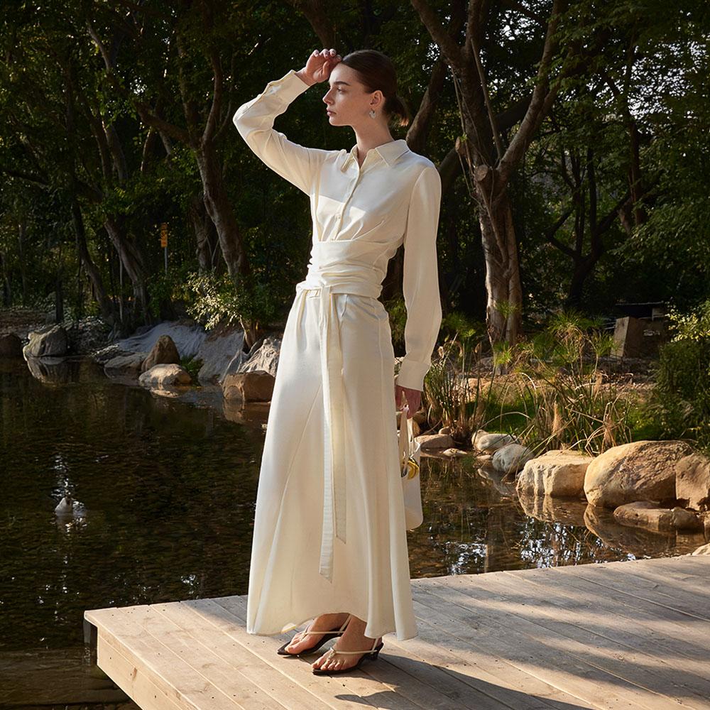 Waiwaiaiem Yy_Miu Style Shirt Dress