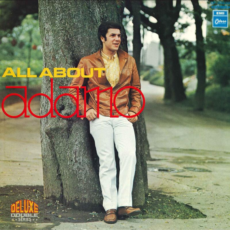 

LP Record ADAMO - All About Adamo OP9382B ODEON 1970 Japan Pop Used