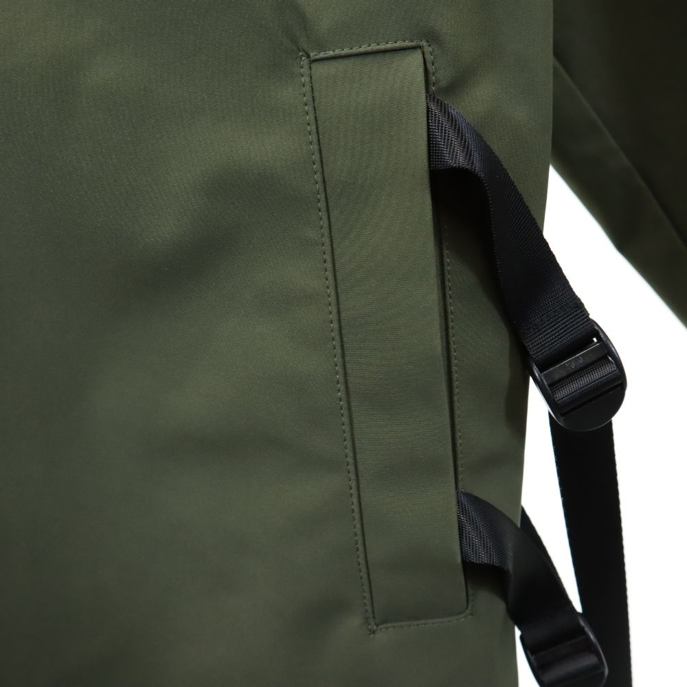 Herencia Long sleeve coat 38 Green system Women Used
